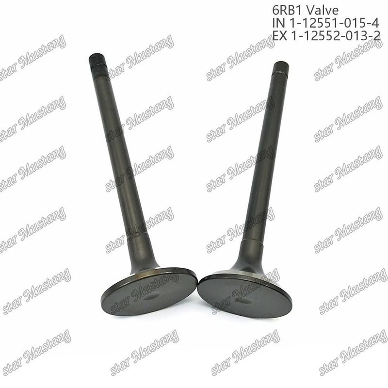 Valve 6RB1 IN 1-12551-015-4 EX 1-12552-013-2 Convient pour les pièces détachées des moteurs Isuzu