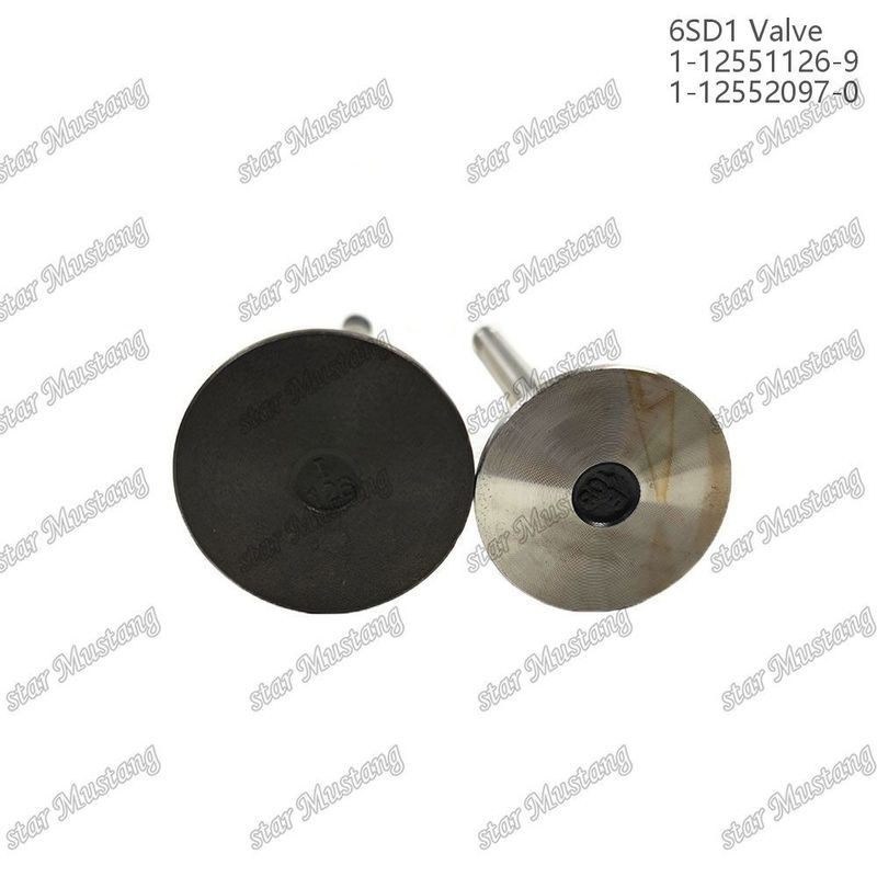 Valve 6SD1 1-12551126-9 1-12552097-0 Convient pour les pièces détachées du moteur Isuzu