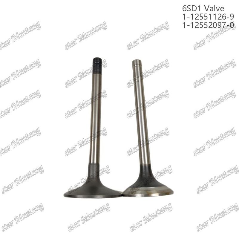 Valve 6SD1 1-12551126-9 1-12552097-0 Convient pour les pièces détachées du moteur Isuzu