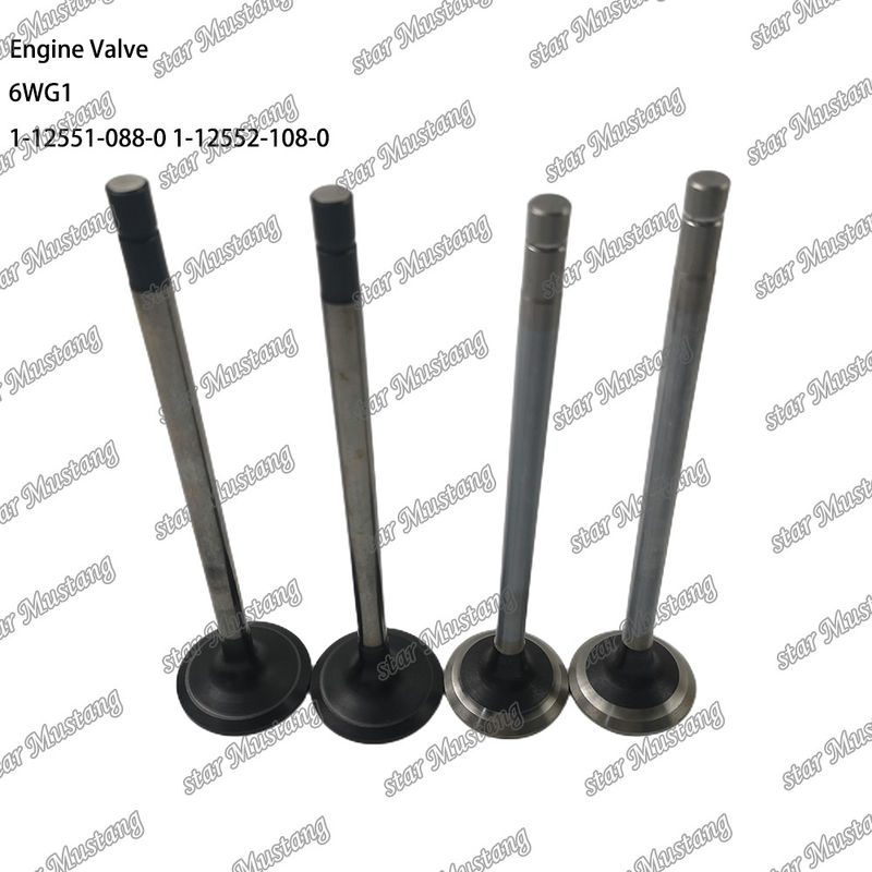 Valve 6WG1 IN 1-12551-088-0 EX 1-12552-108-0 Convient pour les pièces détachées des moteurs Isuzu