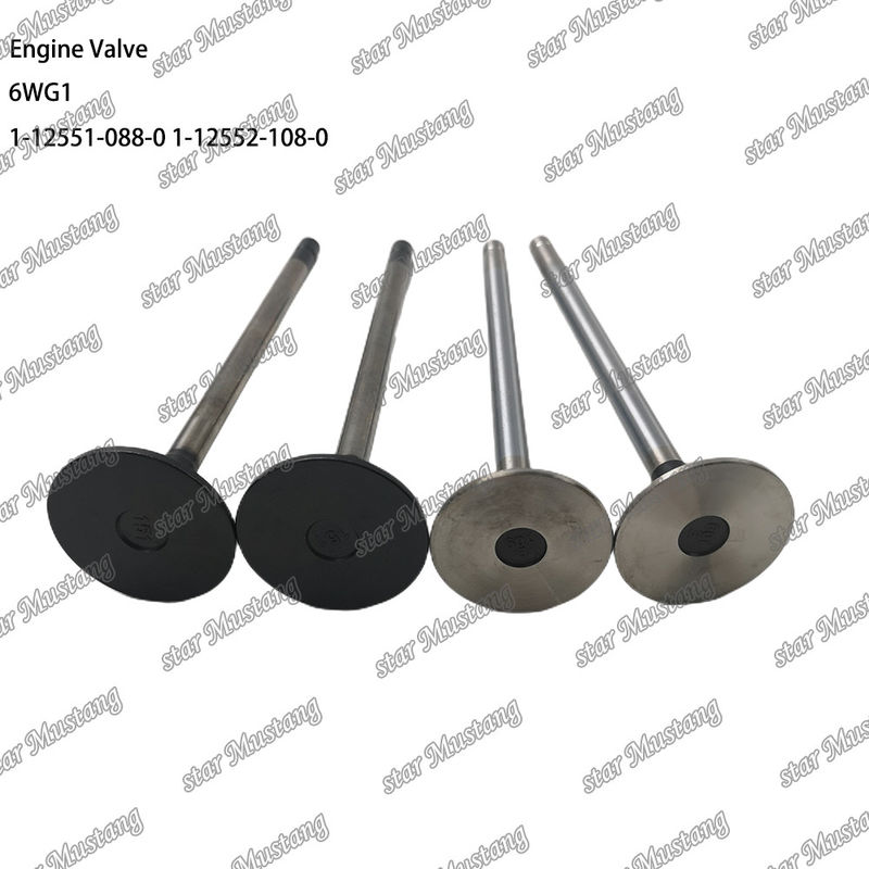 Valve 6WG1 IN 1-12551-088-0 EX 1-12552-108-0 Convient pour les pièces détachées des moteurs Isuzu