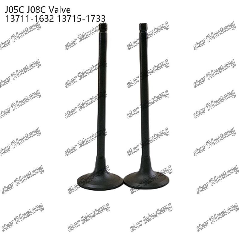 Valve J05C J08C 13711-1632 13715-1733 Convient pour les pièces détachées du moteur Hino