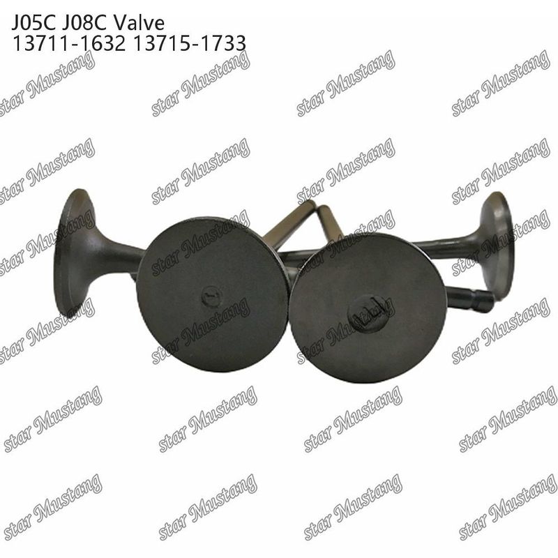 Valve J05C J08C 13711-1632 13715-1733 Convient pour les pièces détachées du moteur Hino