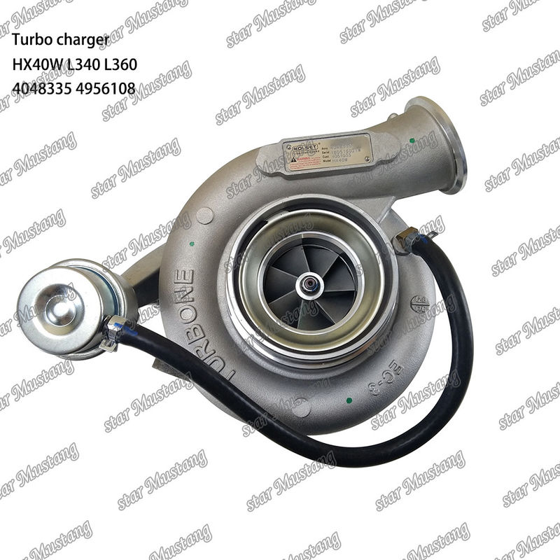 Turbocompresseur HX40W L340 L360 4048335 4956108 Partie du moteur avec structure intégrée et 6 mois