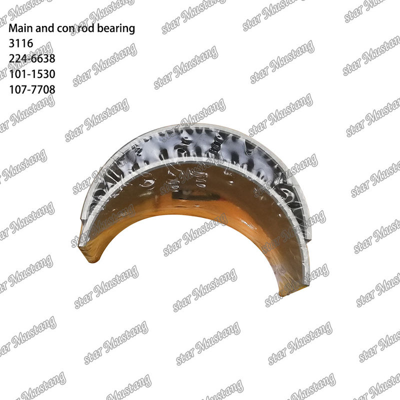 Portant principal et roulement à rouleaux 3116 224-6638 101-1530 107-7708 Std Convient pour les pièces de rechange du moteur Caterpillar