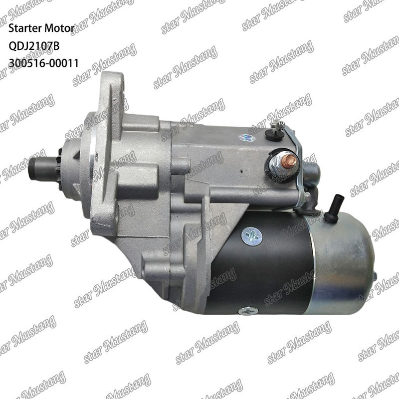 QDJ2107B Moteur démarreur moteur 300516-00011 24V 11T 4.5KW Pour DOOSAN DAEWOO pièces de rechange moteur