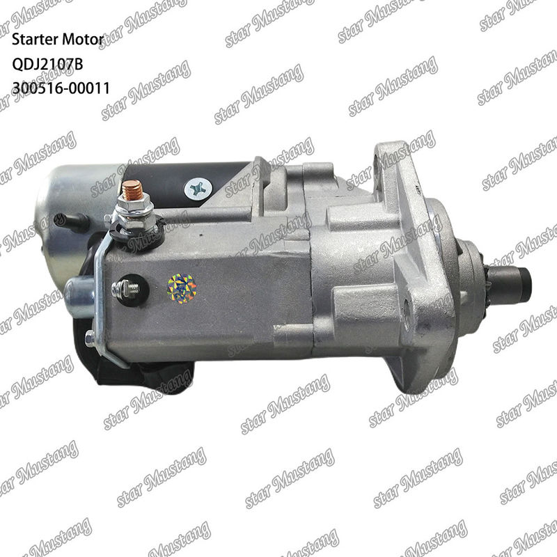 QDJ2107B Moteur démarreur moteur 300516-00011 24V 11T 4.5KW Pour DOOSAN DAEWOO pièces de rechange moteur
