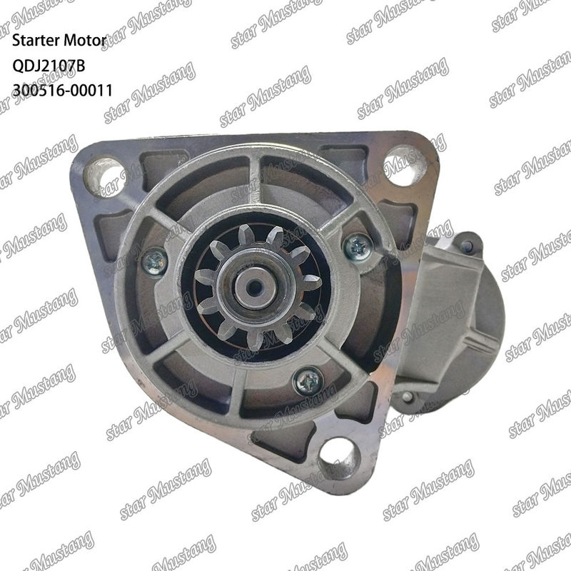 QDJ2107B Moteur démarreur moteur 300516-00011 24V 11T 4.5KW Pour DOOSAN DAEWOO pièces de rechange moteur