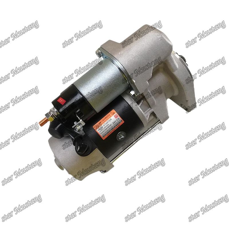 J08C SK250-8 Moteur de démarrage de moteur 24V 11T 5.0KW 03505020242 0350-502-0242 28100-2625A Pour les pièces détachées de moteur HINO