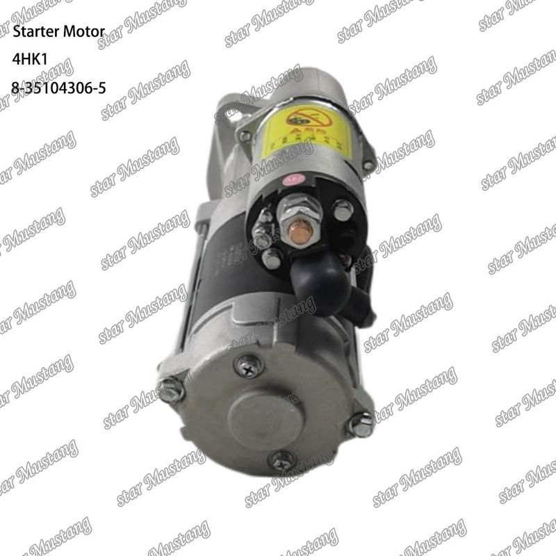 4HK1 Moteur de démarrage moteur 8-35104306-5 24V 13T 5.5KW Pour les pièces de rechange du moteur ISUZU