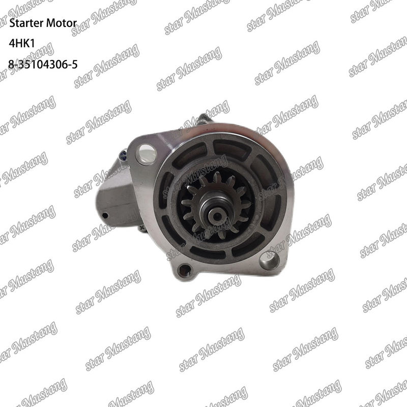 4HK1 Moteur de démarrage moteur 8-35104306-5 24V 13T 5.5KW Pour les pièces de rechange du moteur ISUZU