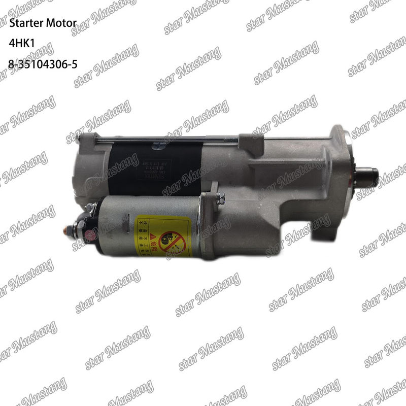 4HK1 Moteur de démarrage moteur 8-35104306-5 24V 13T 5.5KW Pour les pièces de rechange du moteur ISUZU
