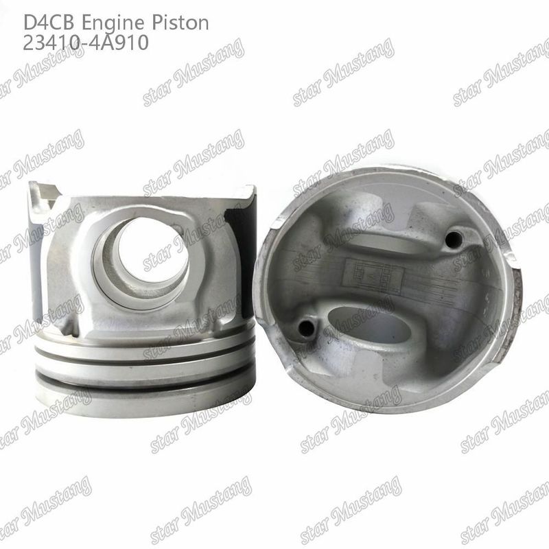 Piston léger D4CB 52 mm Chambre de combustion 23410-4A910 pour débit moyen