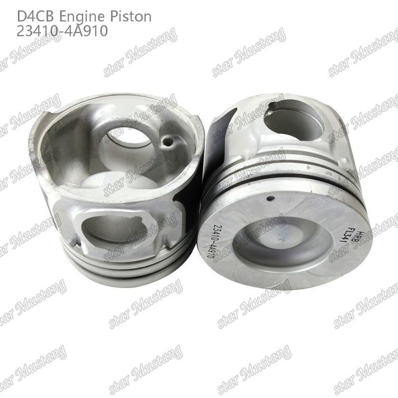 Piston léger D4CB 52 mm Chambre de combustion 23410-4A910 pour débit moyen