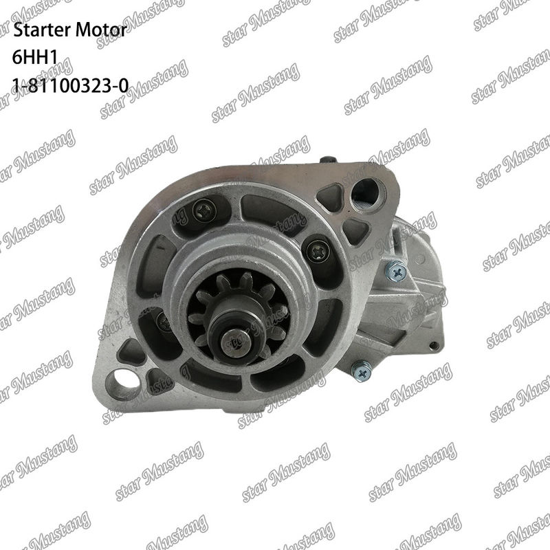 Situation 6HH1 Moteur de démarrage 11T 24V 5.0KW 1-81100323-0 1-81100307-0 Pour les pièces de rechange du moteur ISUZU