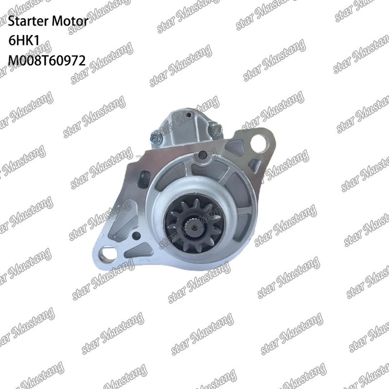 6HK1 Moteur de démarrage 24V 5.0KW 11T M008T60972 898060-8540 Pour les pièces de rechange du moteur ISUZU
