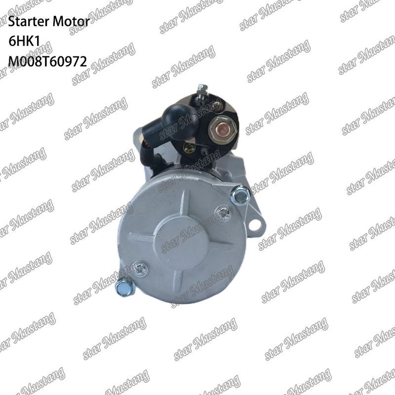 6HK1 Moteur de démarrage 24V 5.0KW 11T M008T60972 898060-8540 Pour les pièces de rechange du moteur ISUZU
