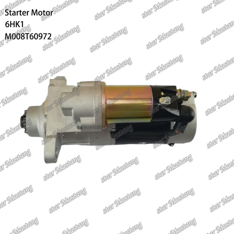 6HK1 Moteur de démarrage 24V 5.0KW 11T M008T60972 898060-8540 Pour les pièces de rechange du moteur ISUZU
