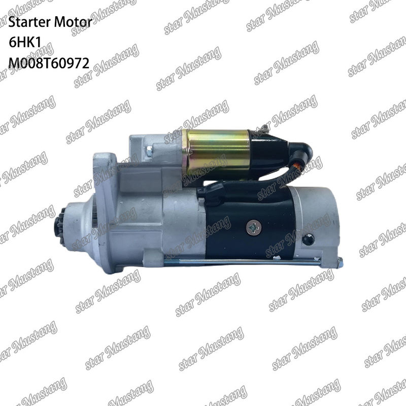 6HK1 Moteur de démarrage 24V 5.0KW 11T M008T60972 898060-8540 Pour les pièces de rechange du moteur ISUZU