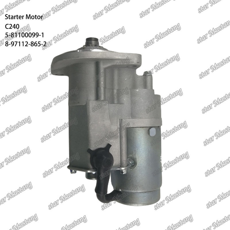 C240 Moteur de démarrage 9T 12V 5-81100099-1 8-97112-865-2 Pour les pièces de rechange du moteur ISUZU