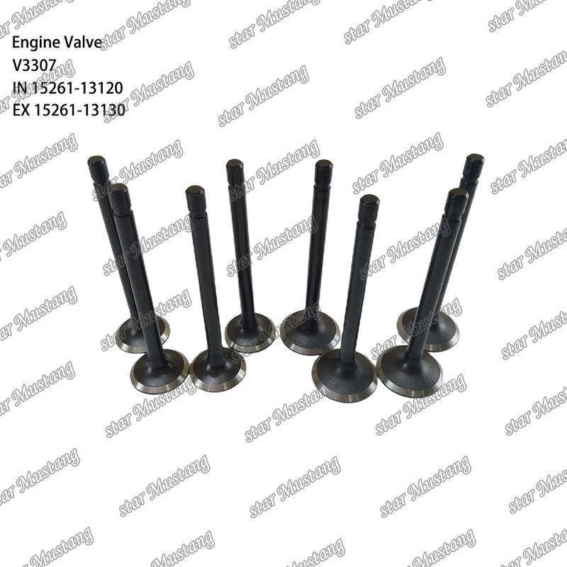 Situation du stock pour V3307 IN 15261-13120 EX 15261-13130 Partie du moteur