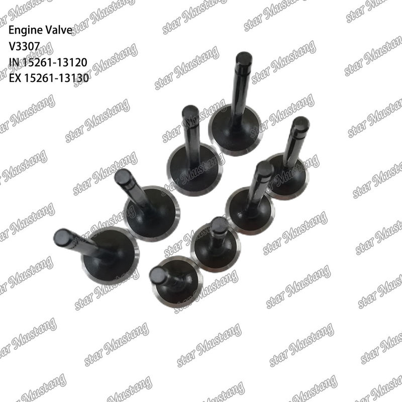 Situation du stock pour V3307 IN 15261-13120 EX 15261-13130 Partie du moteur