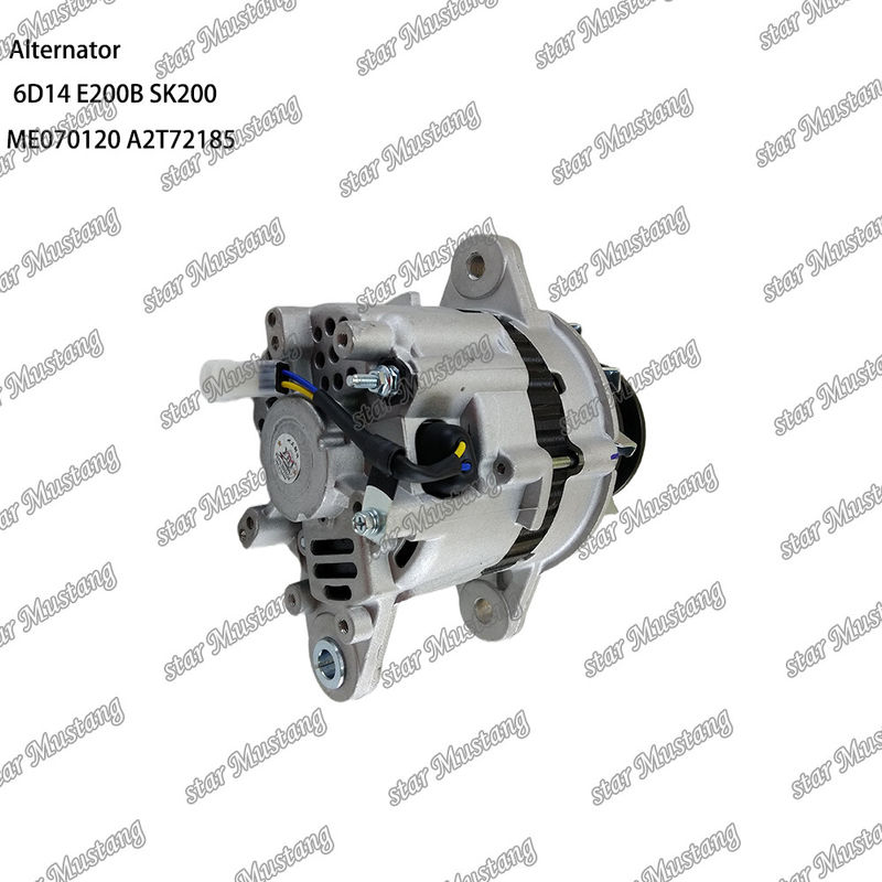 Alternateur 6D14 E200B SK200 24V 35A ME070120 A2T70772 A2T72185 Convient pour les pièces détachées de moteurs Mitsubishi
