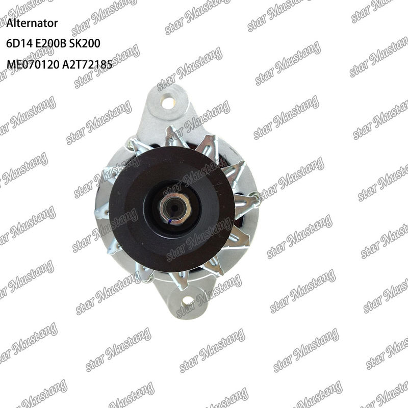 Alternateur 6D14 E200B SK200 24V 35A ME070120 A2T70772 A2T72185 Convient pour les pièces détachées de moteurs Mitsubishi