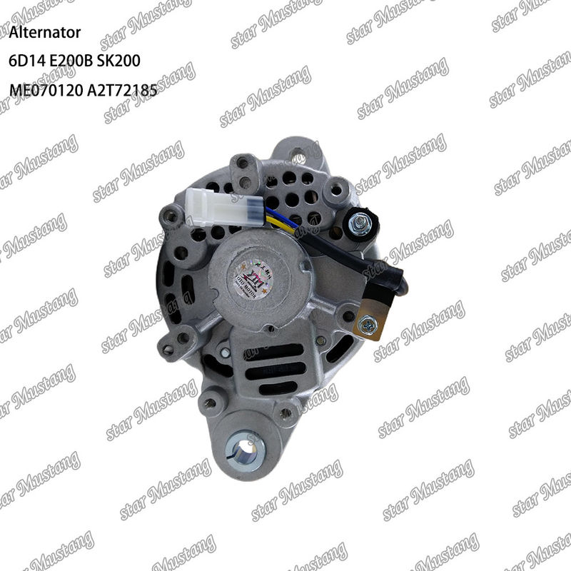 Alternateur 6D14 E200B SK200 24V 35A ME070120 A2T70772 A2T72185 Convient pour les pièces détachées de moteurs Mitsubishi