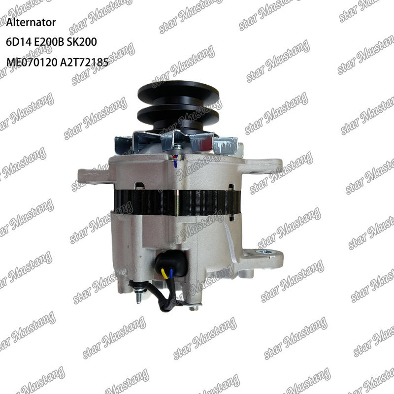 Alternateur 6D14 E200B SK200 24V 35A ME070120 A2T70772 A2T72185 Convient pour les pièces détachées de moteurs Mitsubishi