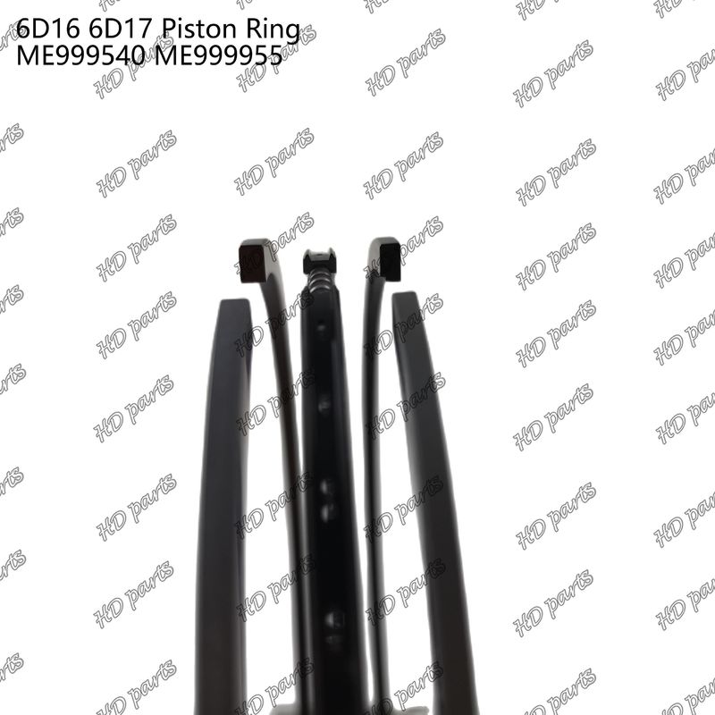 Appui en ligne anneau de piston 6D16 6D17 ME999540 ME999955 Convient pour les pièces de rechange du moteur Mitsubishi joints de cylindre