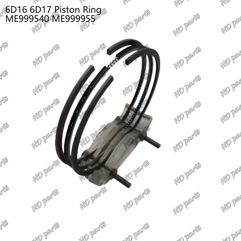 Appui en ligne anneau de piston 6D16 6D17 ME999540 ME999955 Convient pour les pièces de rechange du moteur Mitsubishi joints de cylindre