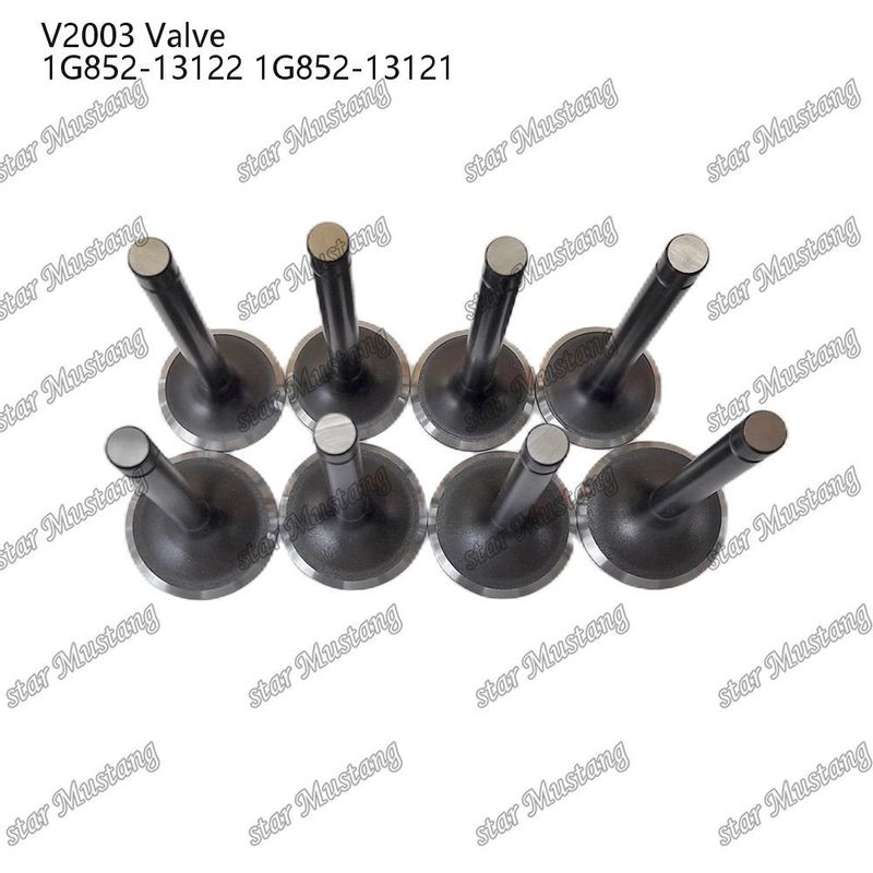 Partie du moteur diesel V 2003 1G852-13122 1G852-13121 Avec support en ligne après