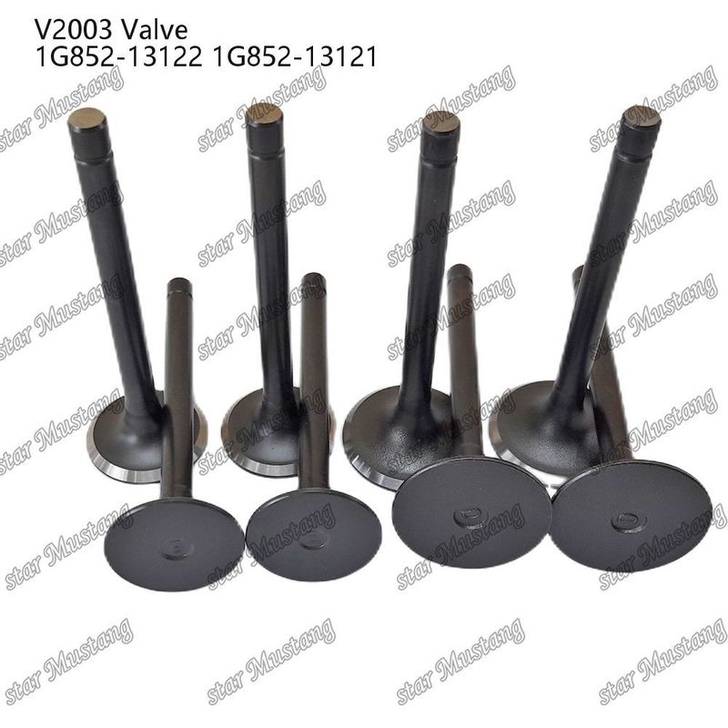 Partie du moteur diesel V 2003 1G852-13122 1G852-13121 Avec support en ligne après