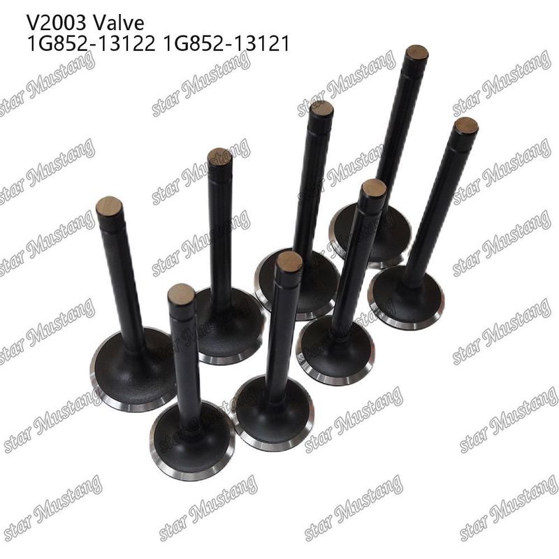 Partie du moteur diesel V 2003 1G852-13122 1G852-13121 Avec support en ligne après