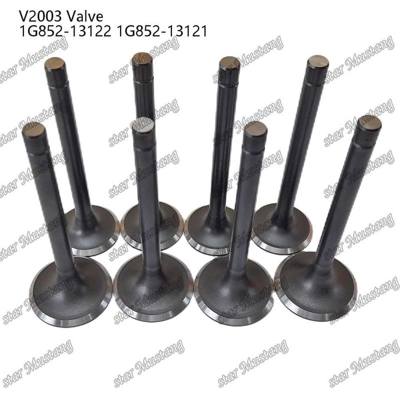 Partie du moteur diesel V 2003 1G852-13122 1G852-13121 Avec support en ligne après
