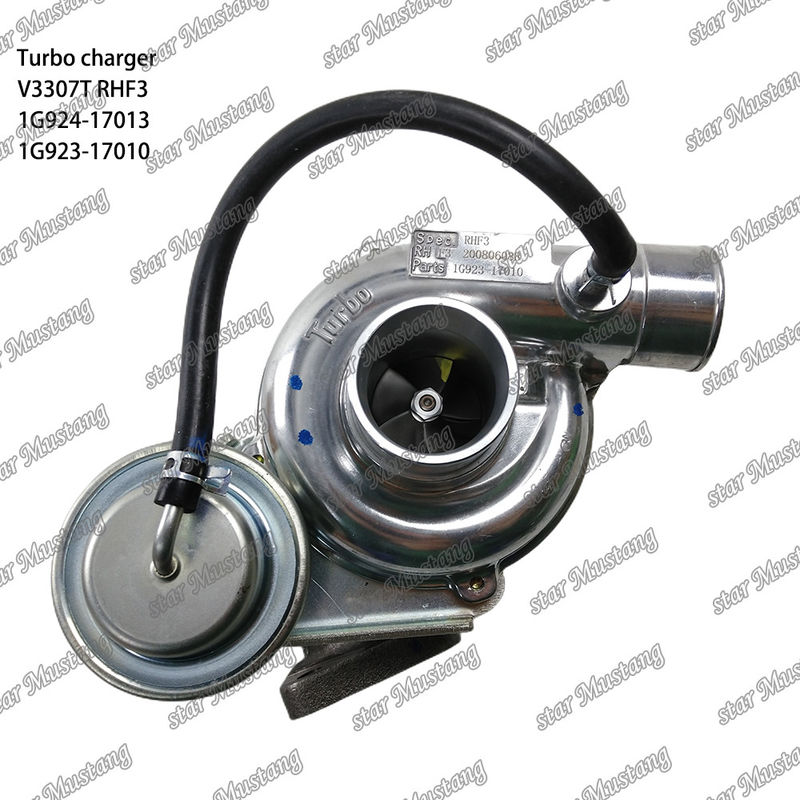 Turbocompresseur V3307T 1G924-17013 RHF3 1G923-17010 Convient pour pour les pièces du moteur KUBOTA