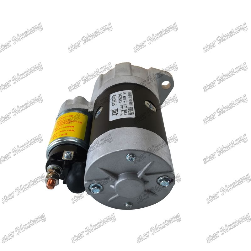 4TNE94 Moteur de démarrage moteur 12V 2.8KW 9T Pour YANMAR pièces de rechange moteur