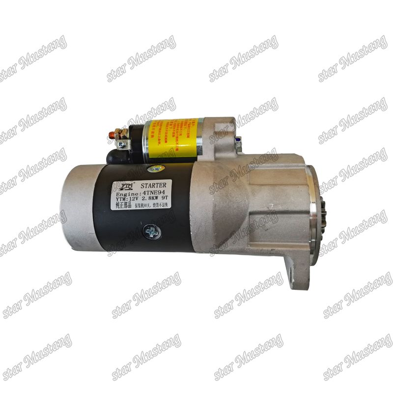 4TNE94 Moteur de démarrage moteur 12V 2.8KW 9T Pour YANMAR pièces de rechange moteur