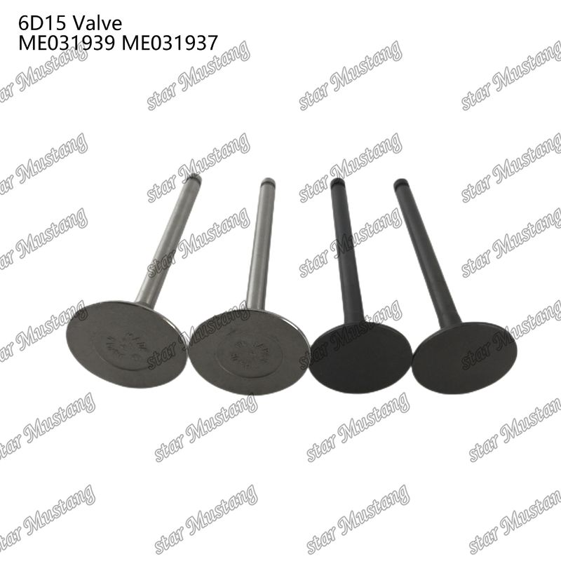 Valve à structure intégrale 6D15 ME031939 ME031937 Moteur diesel Partie originale en stock avec support en ligne Après