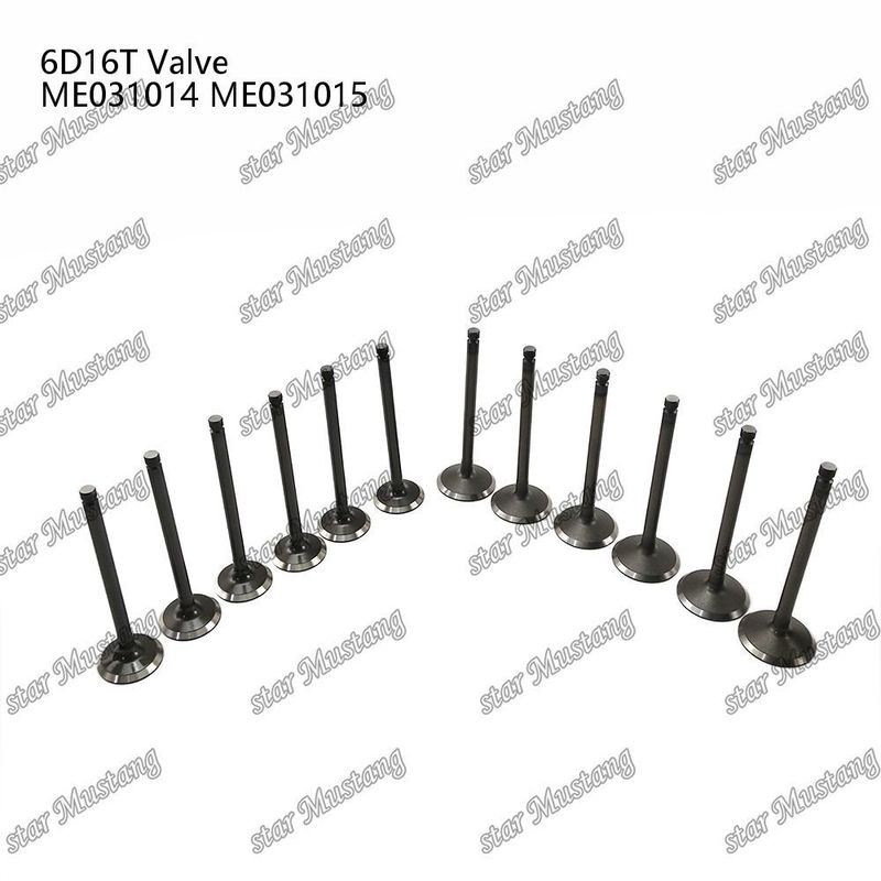 Valve à structure intégrale 6D16T IN ME031014 EX ME031015 Moteur diesel Partie originale en stock avec support en ligne Après