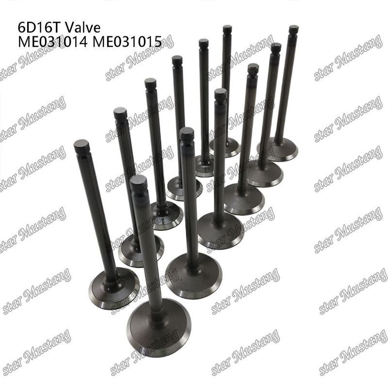 Valve à structure intégrale 6D16T IN ME031014 EX ME031015 Moteur diesel Partie originale en stock avec support en ligne Après