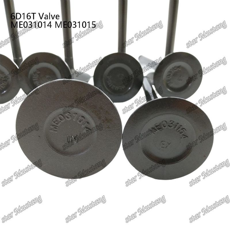 Valve à structure intégrale 6D16T IN ME031014 EX ME031015 Moteur diesel Partie originale en stock avec support en ligne Après