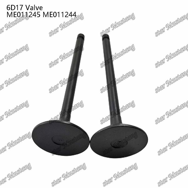 Valve de structure intégrale de stock original 6D17 24V ME011245 ME011244 moteur diesel partie courte avec support en ligne