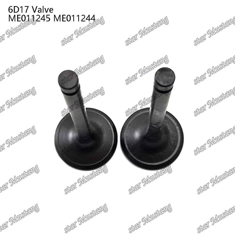 Valve de structure intégrale de stock original 6D17 24V ME011245 ME011244 moteur diesel partie courte avec support en ligne