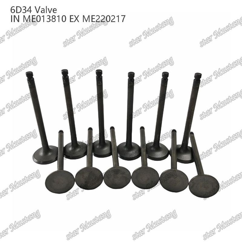Valve à structure intégrée 6D34 ME013810 ME220217 Partie moteur diesel
