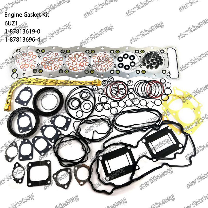 Kit de joints complets 6UZ1 1-87813619-0 1-87813696-4 Convient pour les pièces de moteur Isuzu