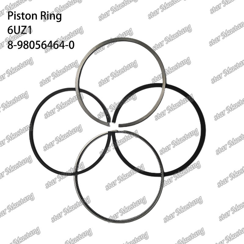 Rings à piston 6UZ1 8-98056464-0 1-87813127-0 Convient pour les pièces de moteur Isuzu