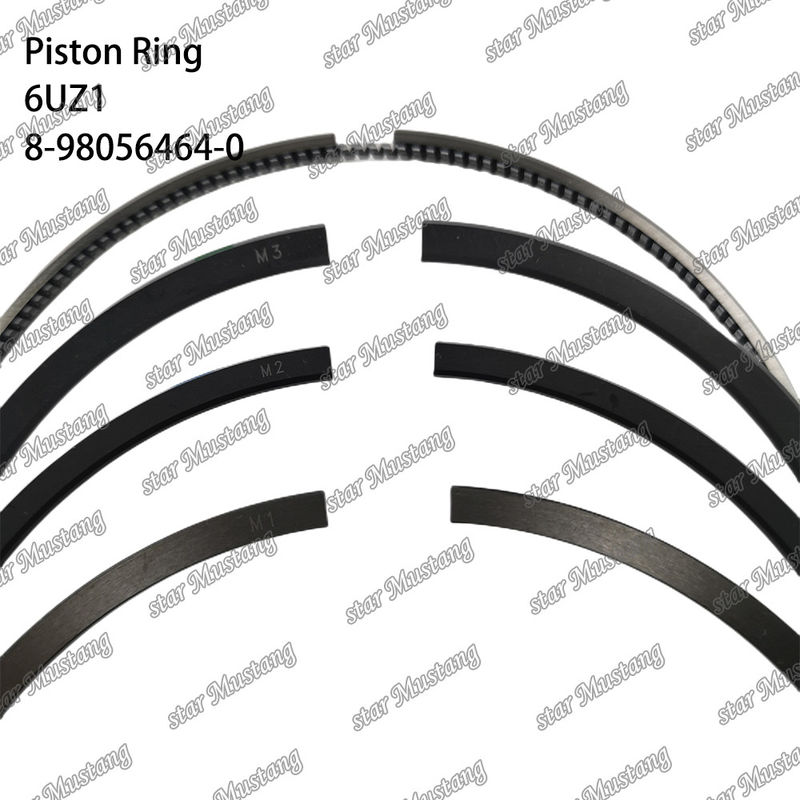Rings à piston 6UZ1 8-98056464-0 1-87813127-0 Convient pour les pièces de moteur Isuzu