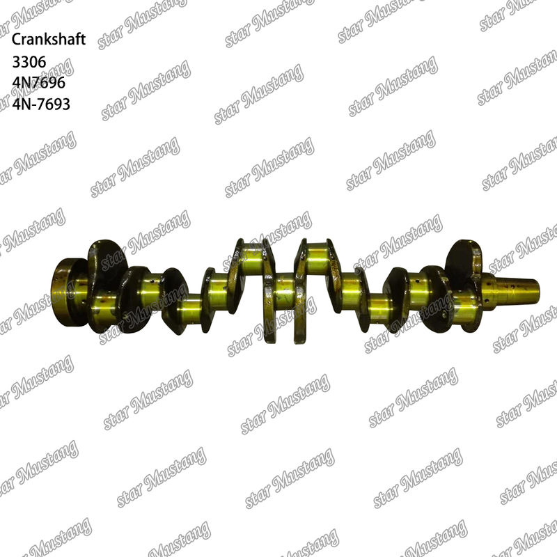 Acier forgé 4N7696 4N-7693 Pièces de moteurs diesel CAT 3306  Excavatrice Bus Camion  Vilebrequin